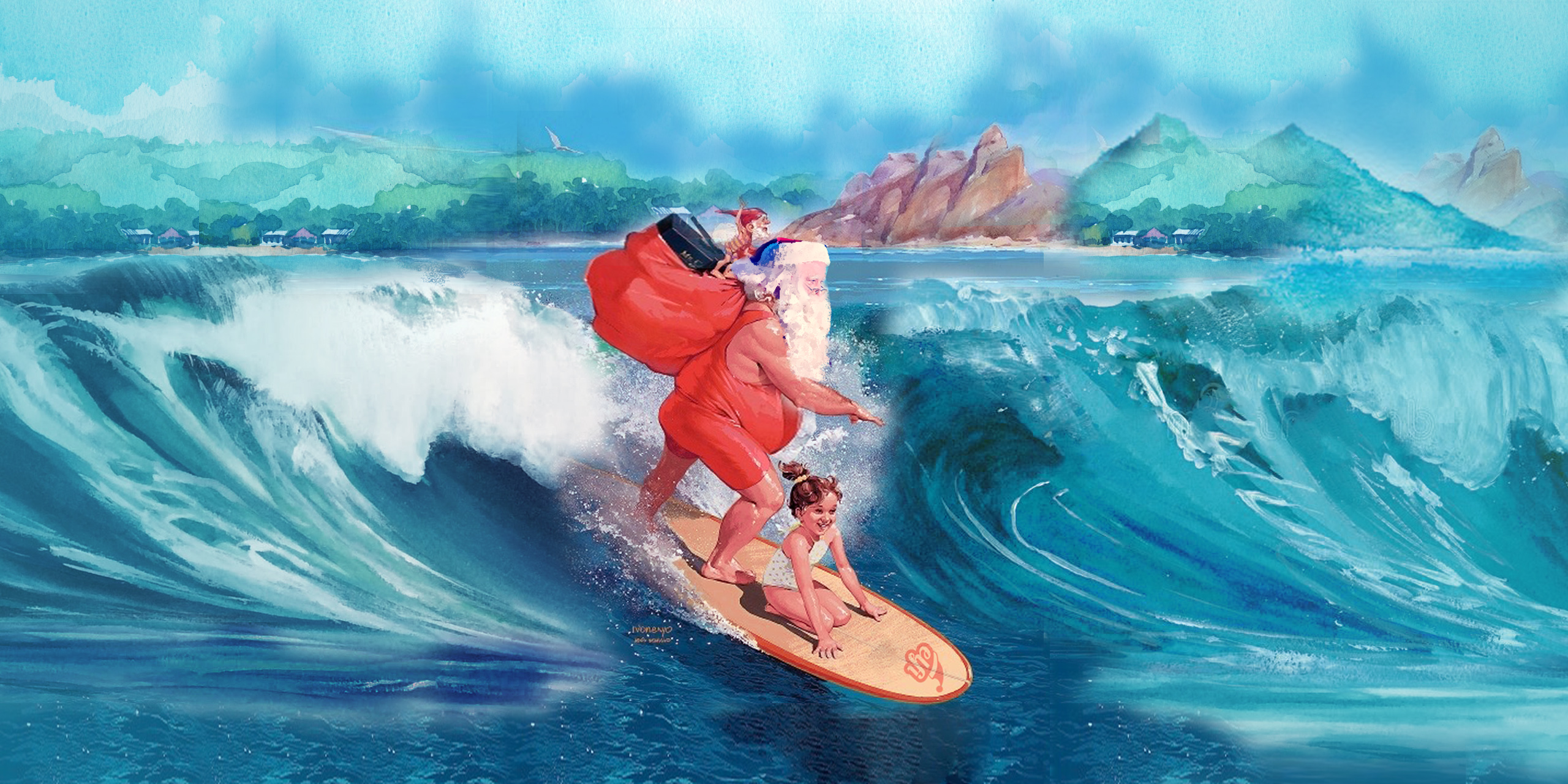 Mikołaj na wakacjach