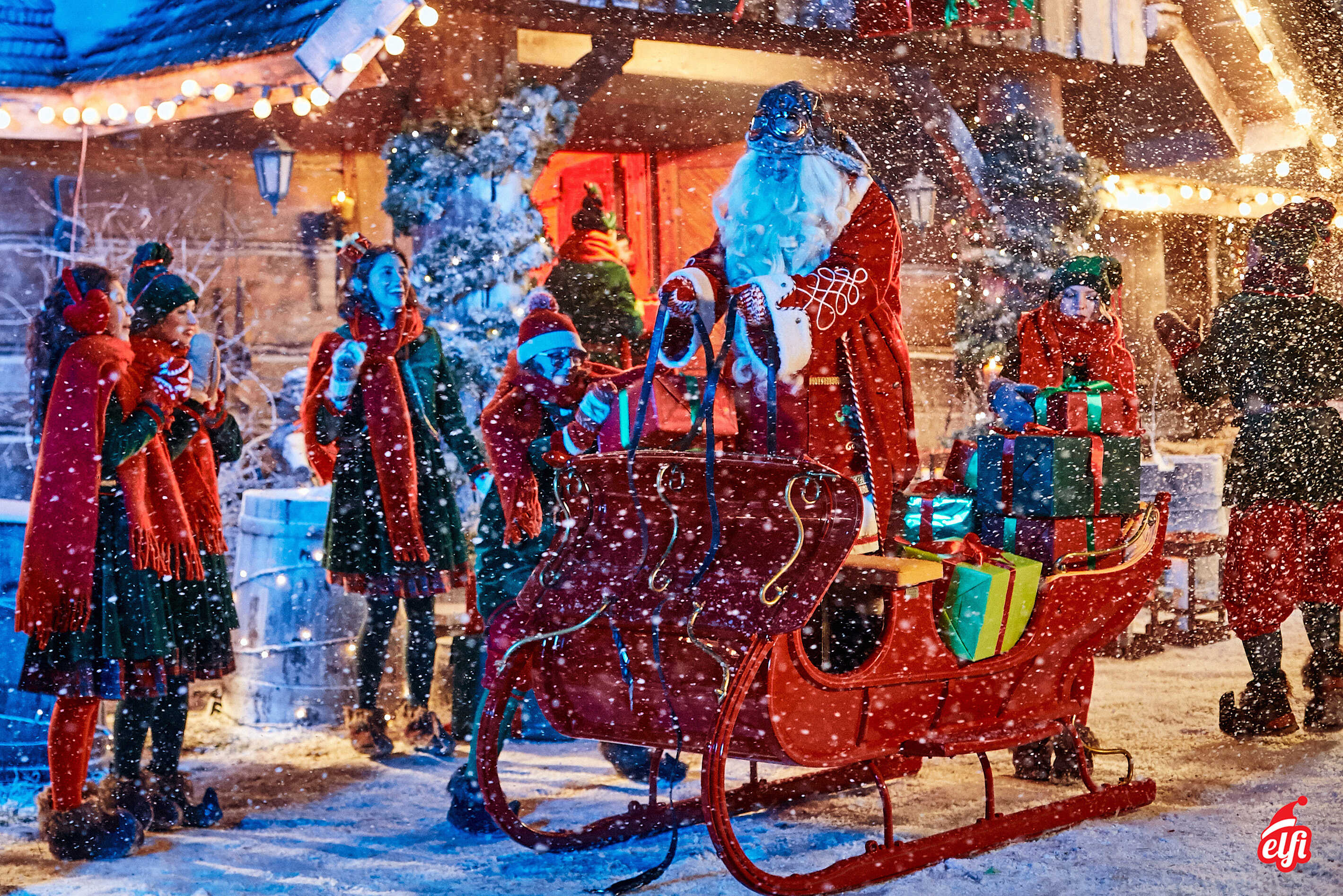 trasa przelotu świetego mikołaja